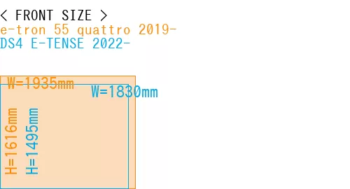 #e-tron 55 quattro 2019- + DS4 E-TENSE 2022-
